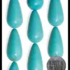 Piedras Reconstituidas Gota 20*40 Turquesa