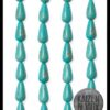 Piedras Reconstituidas Gota 7*14 Turquesa