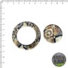 Pieza Animal print circulo x 2 acrilico