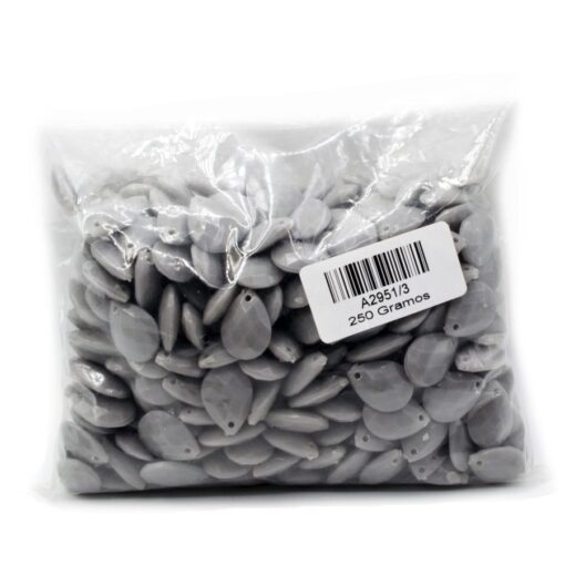 Gota facet colgante 13x18mm