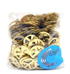Símbolo Paz 22mm Dorado
