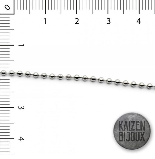 Cadena Bolita 2.4mm - Image 2