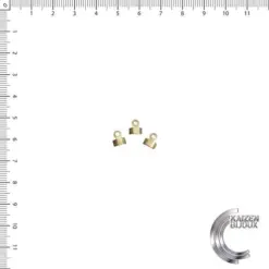 Terminal aprieta cordon chica bronce